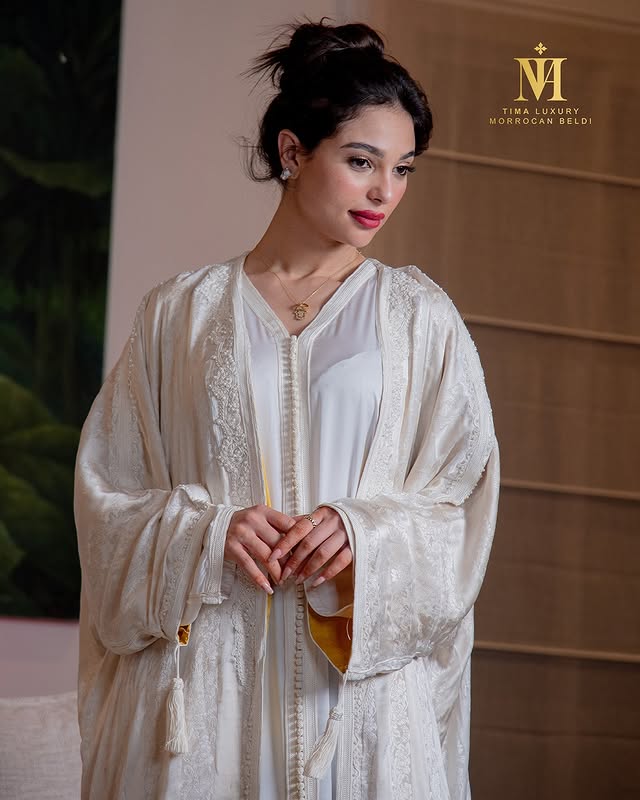 Elegant white caftan