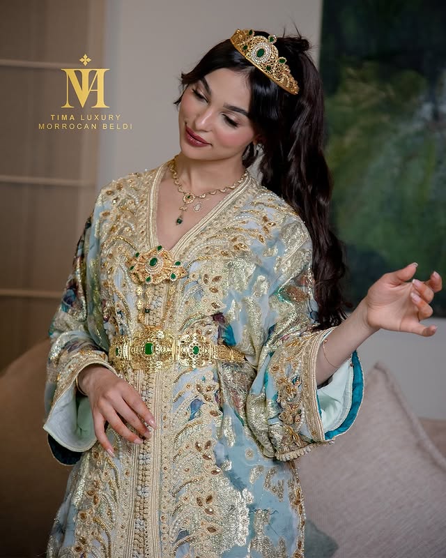 Royal Emerald Caftan